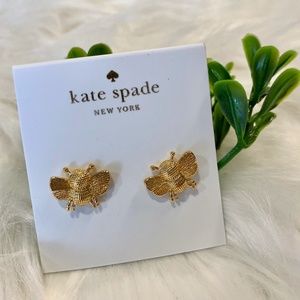 NWT Kate Spade New York All Abuzz Bee Stud Earring